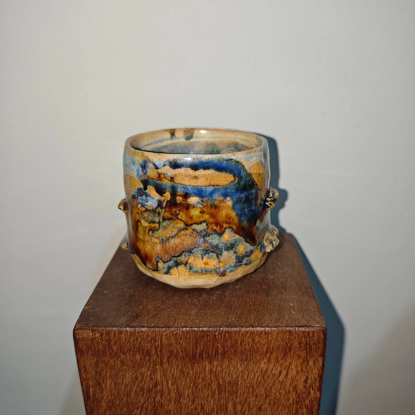 #HUMANEHUMANELY—9X8 COFFEE CUP 8 OZ [COBALT SERIES 001]