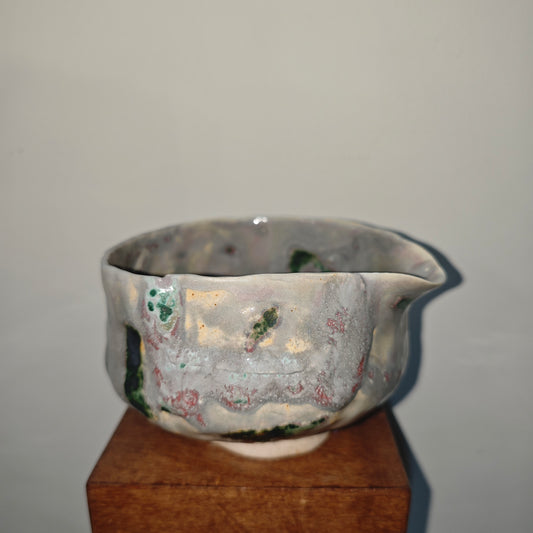 # HUMANEHUMANELY—KATAKUCHI ∅13 [COPPER SERIES 009] GLAZE-KINTSUGI